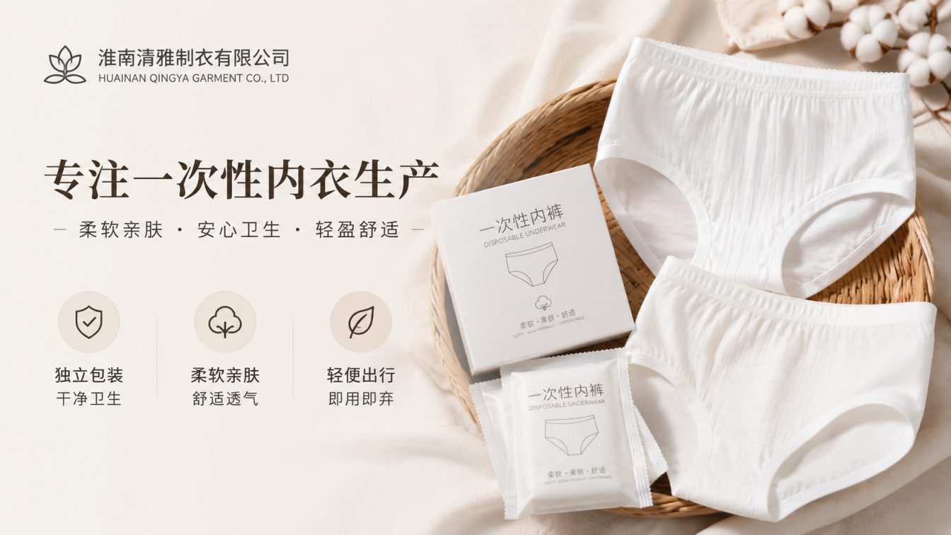 黄石为多渠道提供日抛内衣方案